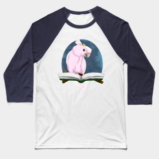 Major Mitchell's cockatoo reading book Baseball T-Shirt